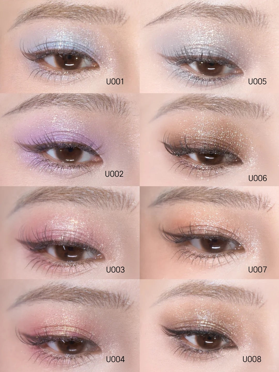 QianYan Burnt Foil Art Baked Diamond Shimmer Eyeshadow T4620