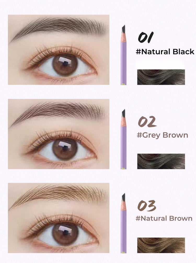 BEINIDAR Waterproof Double-head Macheteey Eyebrow Pen T5437