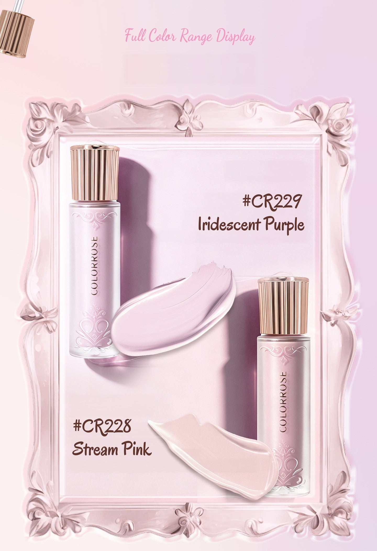 COLORROSE Gilded Maiden Dream Collection Highlighter & Concealer & Contour Liquid T5954
