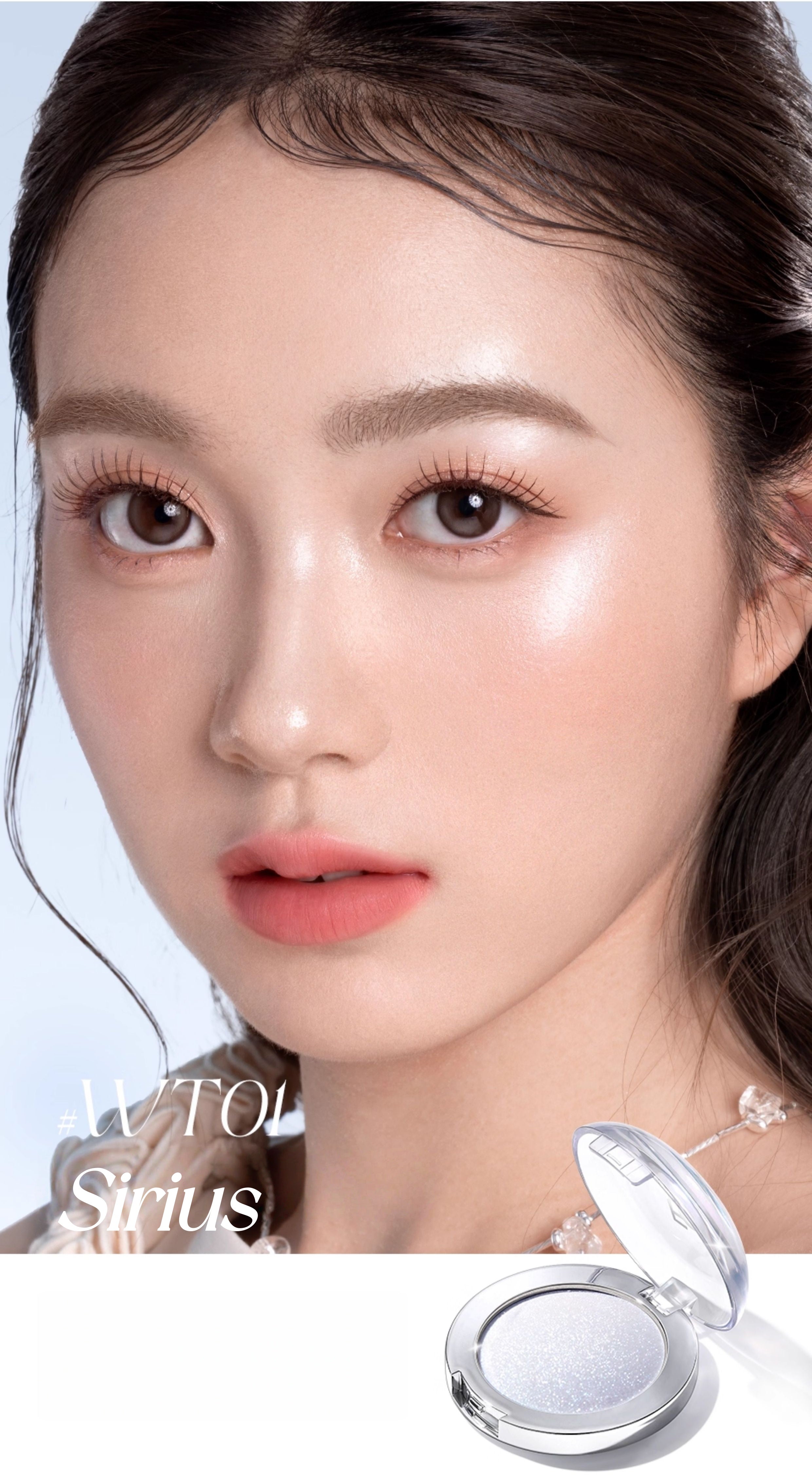 FOCALLURE Long-wear Diamond Sparkle Highlighter Cream T5348