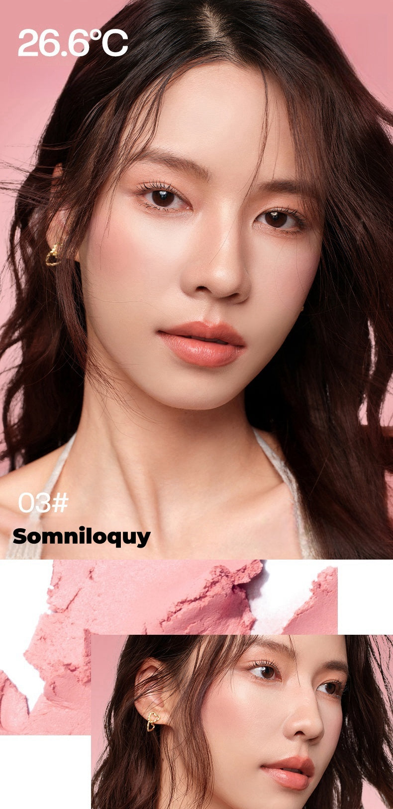 UKISS Temperature Code Mono Mousse Matte Blusher Cream T4347