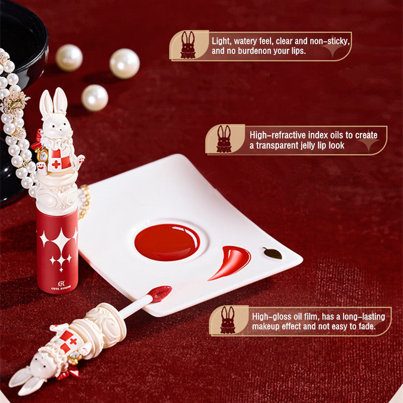 CUTE RUMOR Tea Party Series Crystal Mirror Lip Glaze T3702