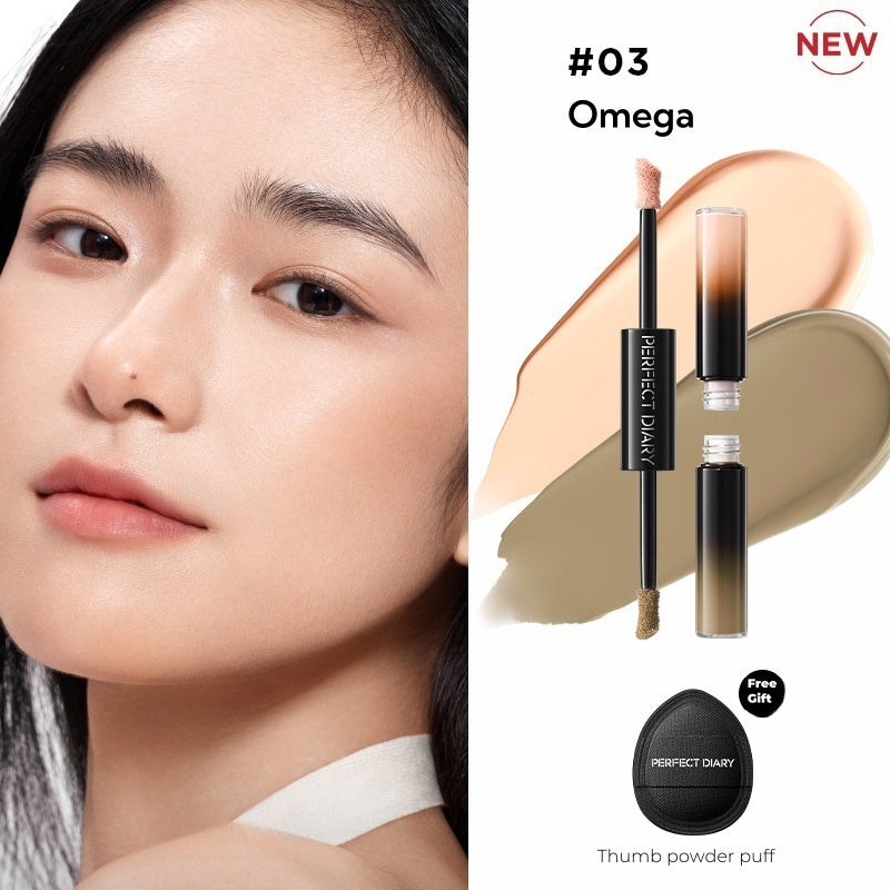 Prefect Diary Double-head Long-wear Multi-use Makeup Cream T4601