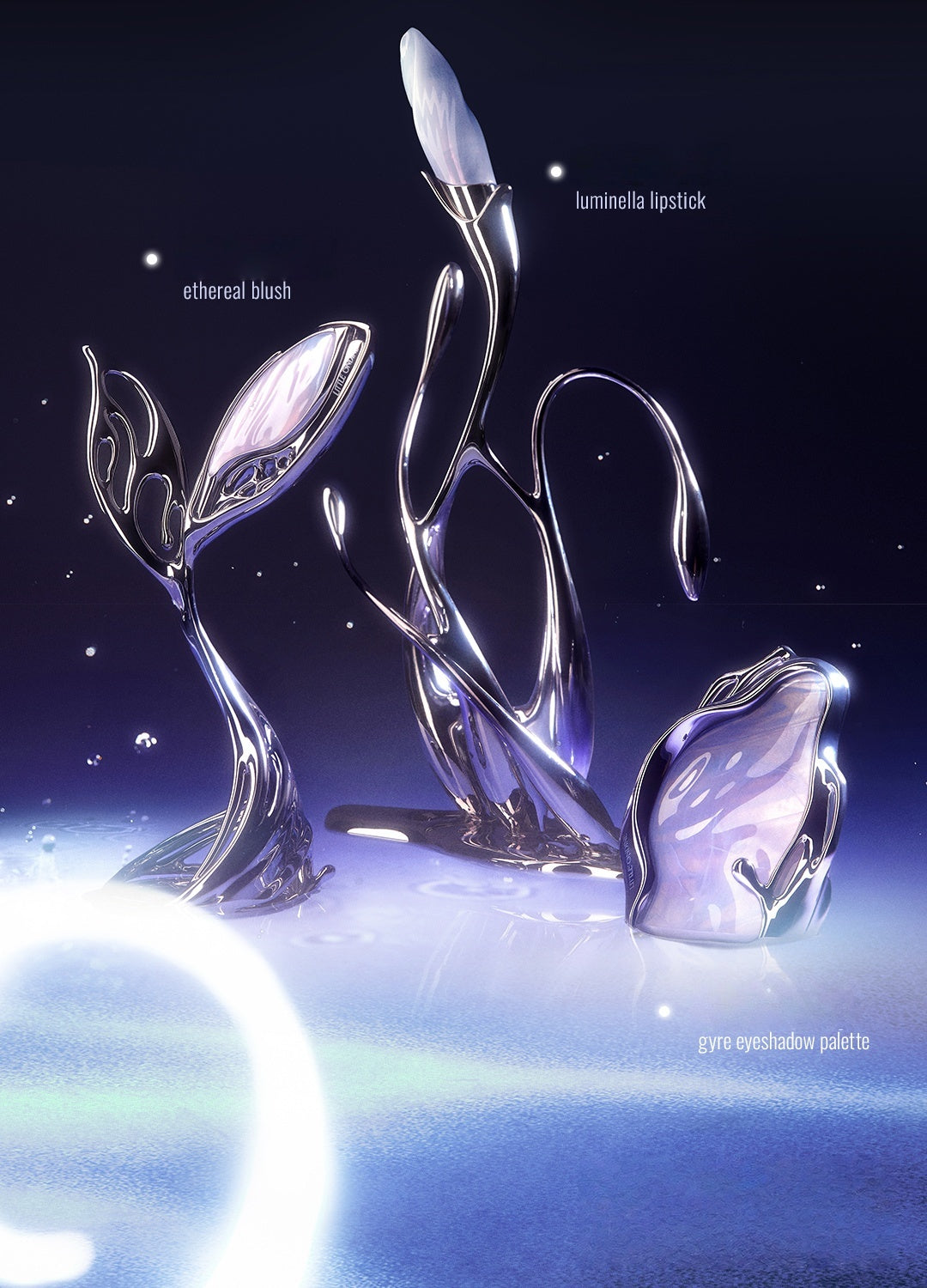 LITTLE ONDINE Trip of Dream Art Collection Lipstick & Blusher & Eyeshadow T5231