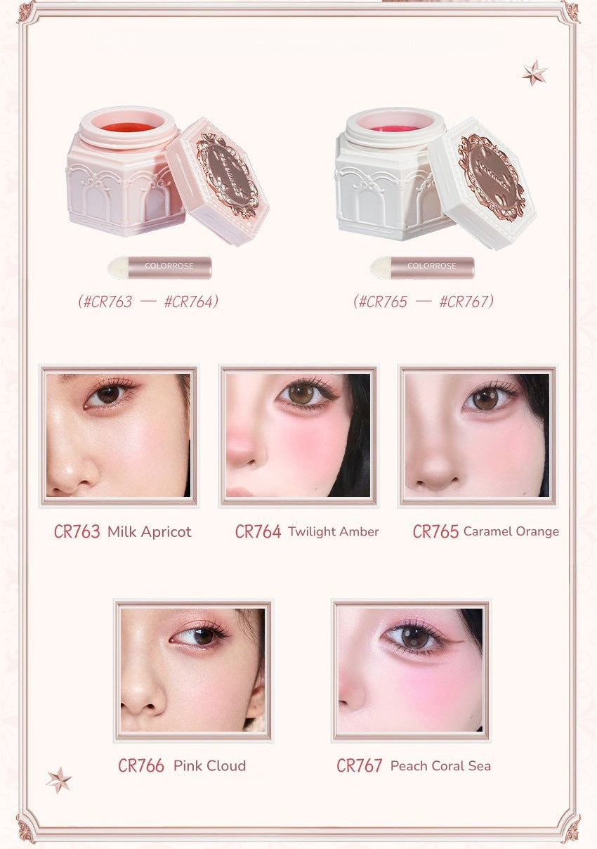 COLORROSE Vitality Mousse Multi-use Blusher Cream T5581