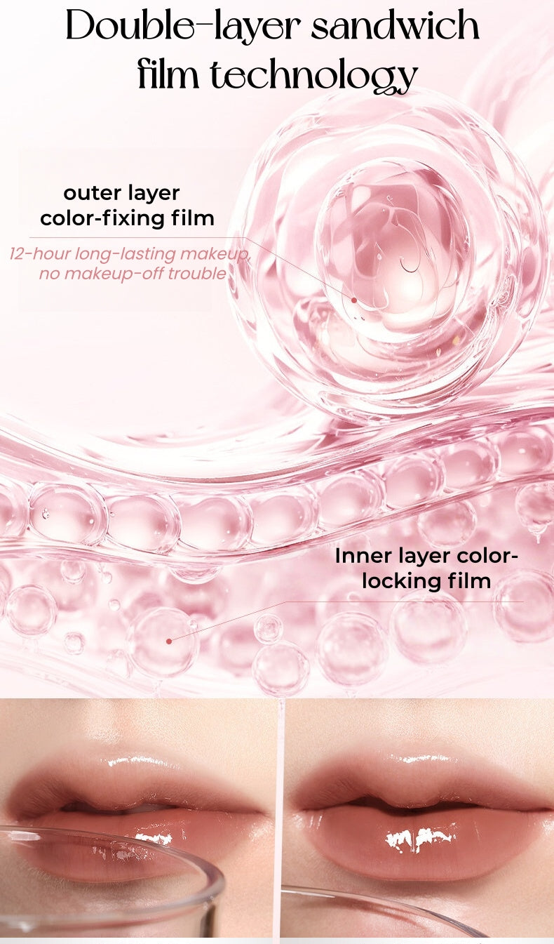 CHIOTURE Long-wear Moist Jelly Essence Glossy Mirror Lip Gloss (2.0) T5466