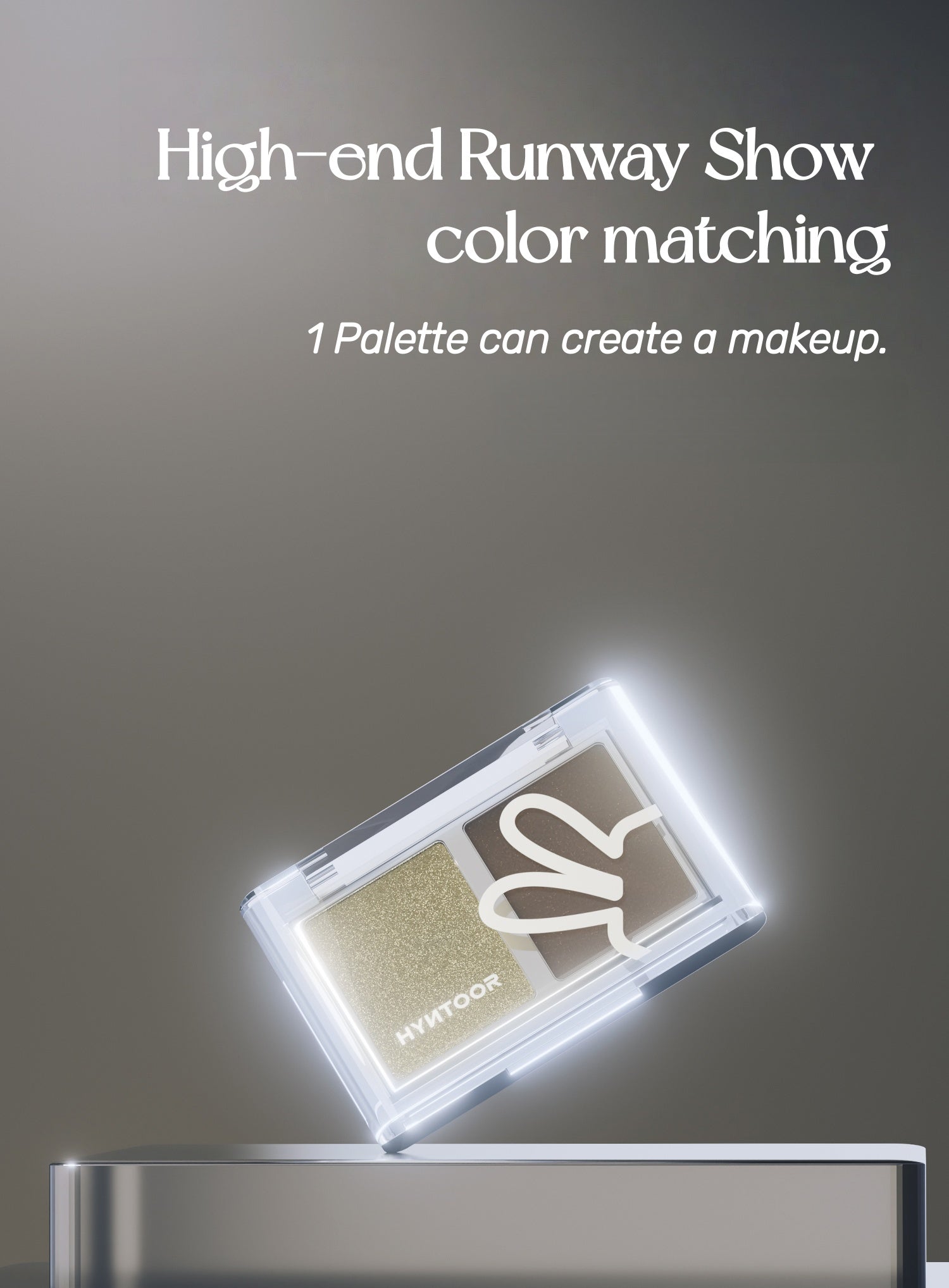 HYNTOOR Runway Show Collection 2-color Eyeshadow Palette T5183