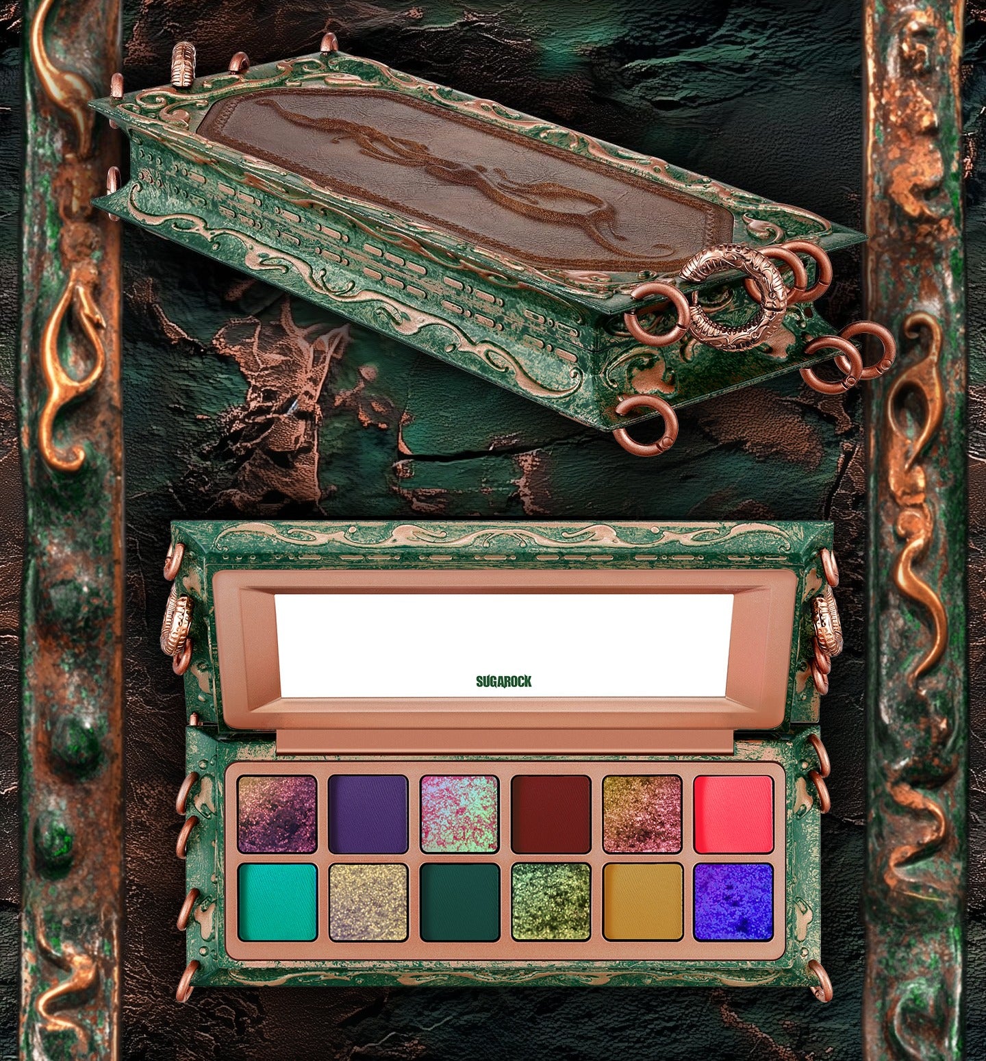 SUGAROCK Epic Edge 12 Color Eyeshadow Palette T5351