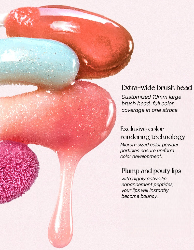 JOOCYEE Aura Glaze Collection Glossy Mirror Lip Gloss T5352