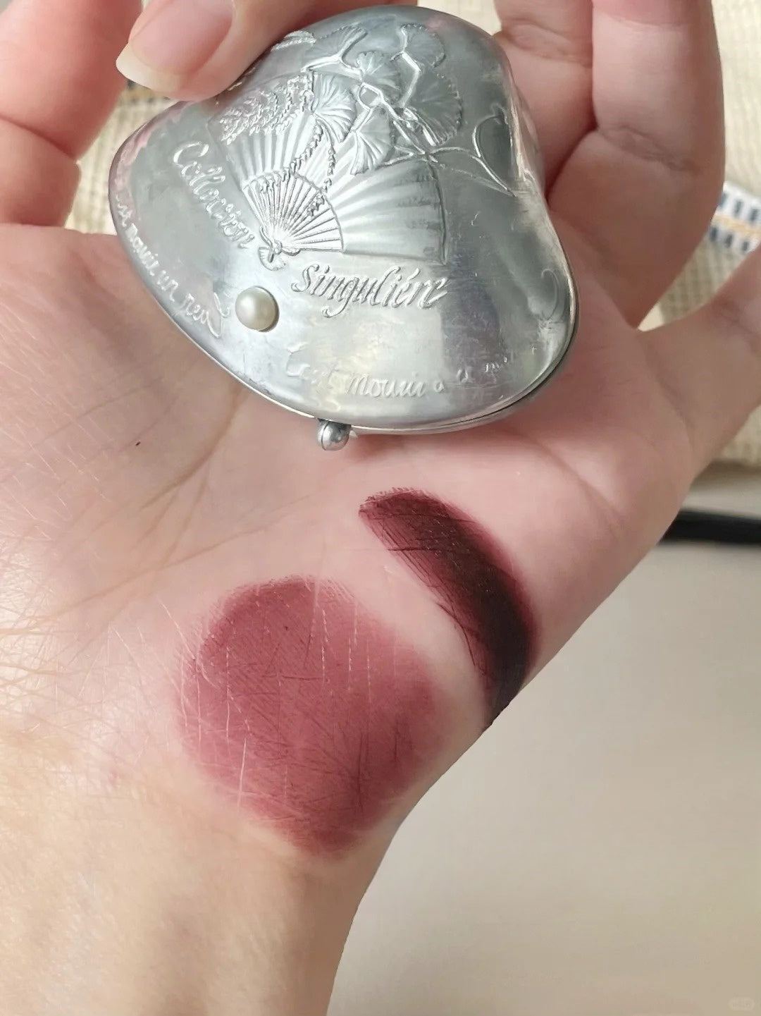 CROXX Tinsen Jewel Luminous Dark Rouge Lip Mud T4476