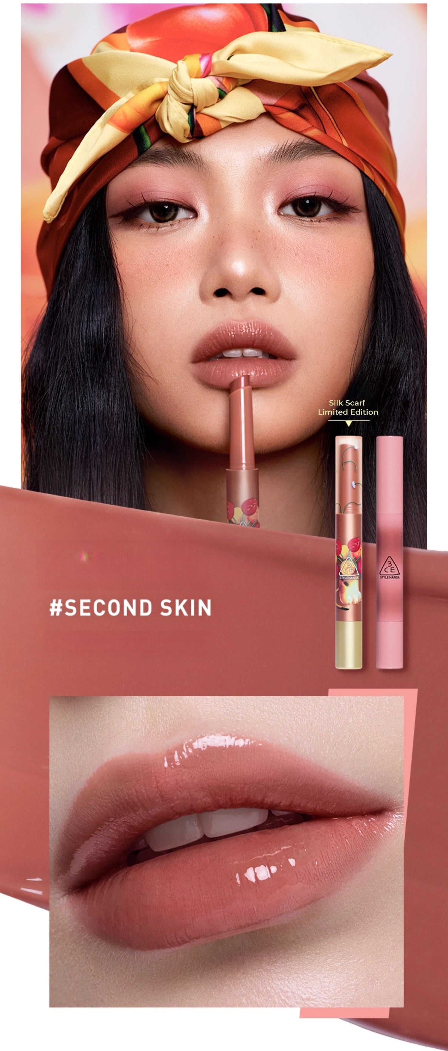 3CE Shine Reflector Glossy Moisturize Mirror Lipstick T5295