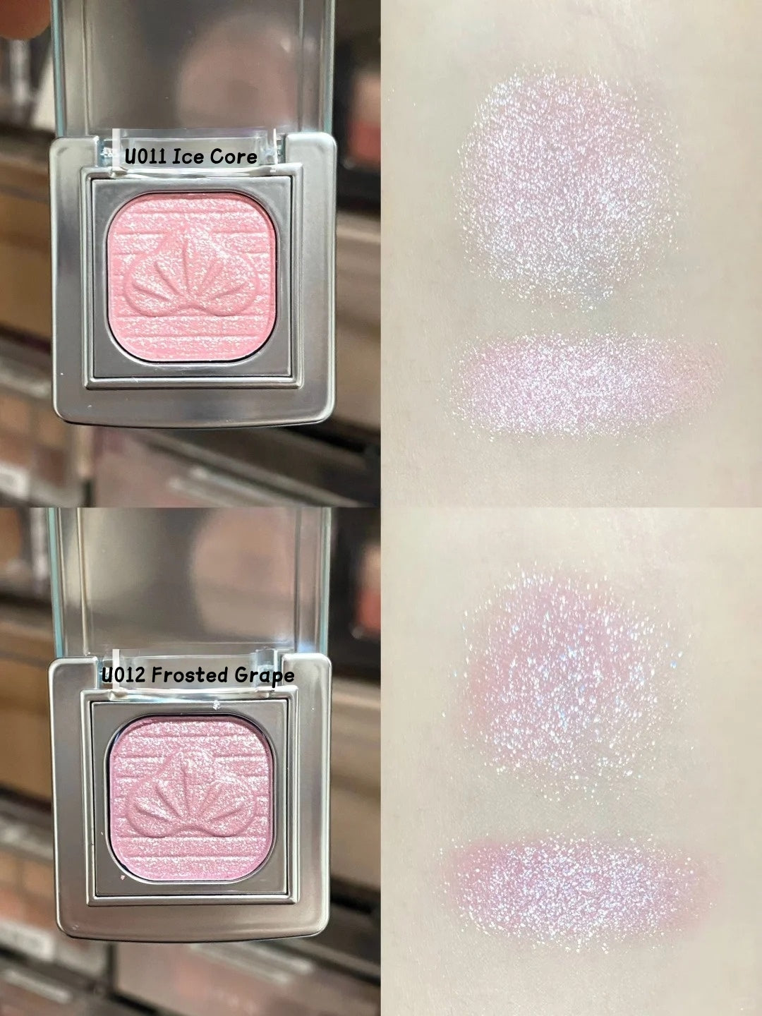 QianYan Mystery In North Collection Shimmer Pearlescent Eyeshadow T5232