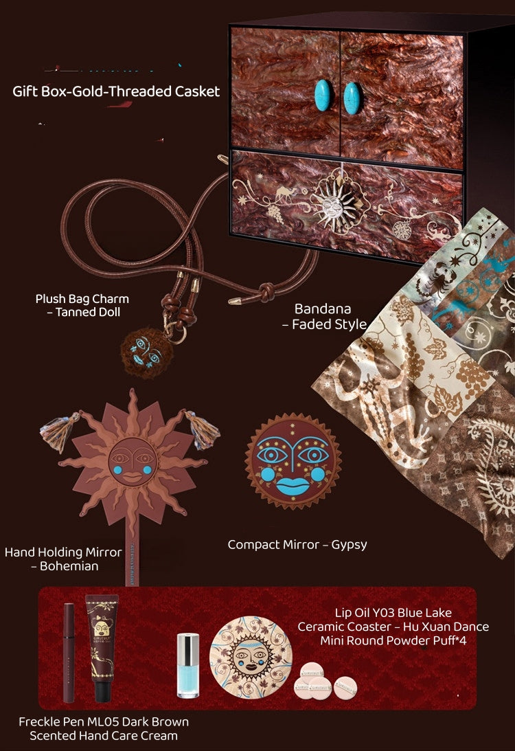 Girlcult Loulan Hippie Collection All-In-One Makeup Gift Box T5963