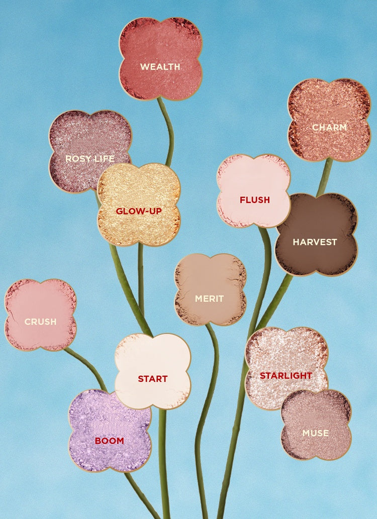 PERFECT DIARY X Discovery New Year Limited #Lucky Steed Eyeshadow Palette T5424