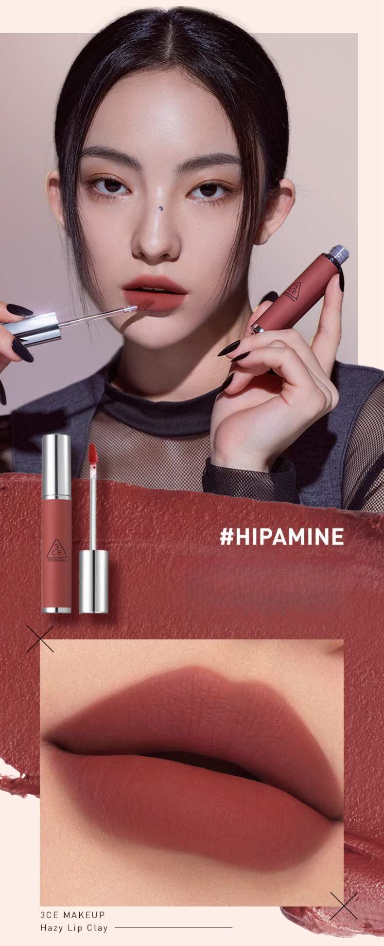 3CE Hazy Matte Silky Lip Clay T4889