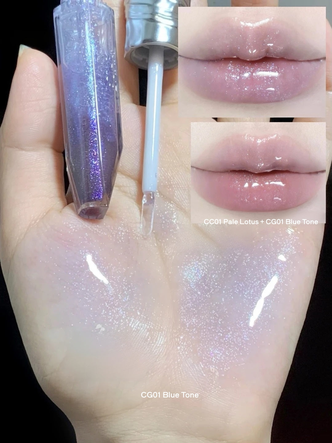 INSBAHA Coven of Unseen Collection Lip Gloss & Multi-use Makeup Cream T6024