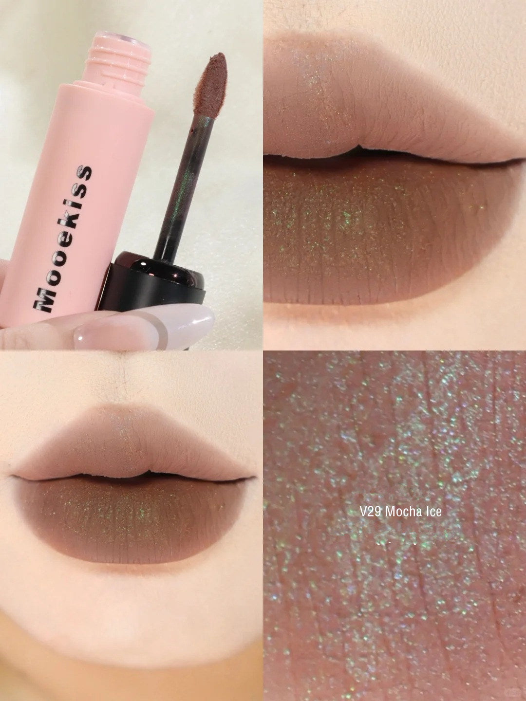 MOOEKISS Long-wear Silky Airy Velvet Matte Lip Mud T4367
