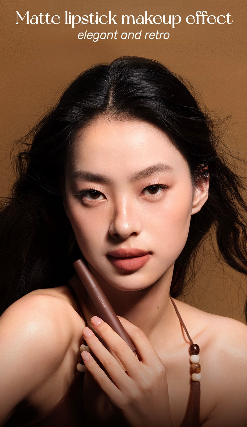 JOOCYEE Fall In Brown Collection Lipstick & Makeup Cream & Eyeshadow T5229