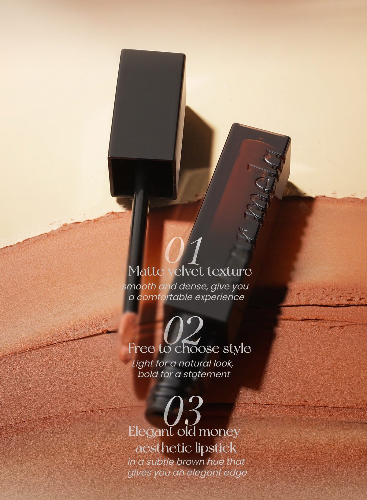 CARMELA Babylon Collection Velvet Matte Lip Glaze T5534