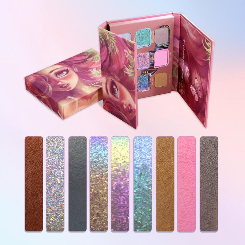 SheenEffect X NIKESANSAN Dream Love Chameleon Eyeshadow Palette T3873