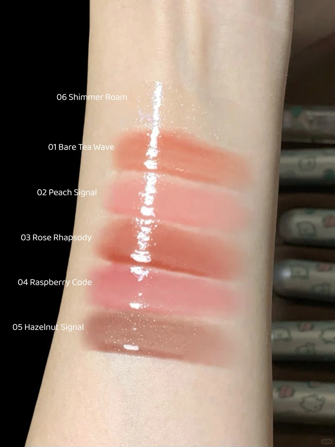 Little Ondine x Tamagotchi Collection Mirror Lip Glaze T5910