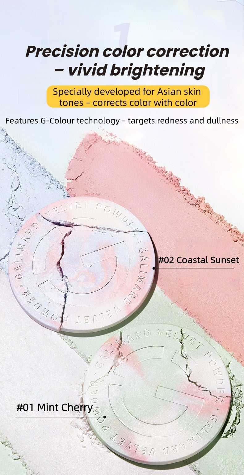 GALIMARD Oil-control Long-wear Platinum Pressed Powder (2.0) T5779