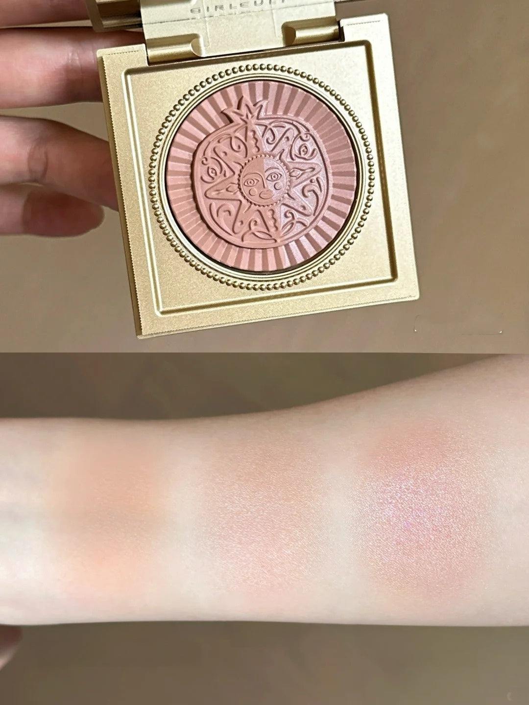 Girlcult Loulan Hippie Collection Mood 2-Color Blusher Powder T5963