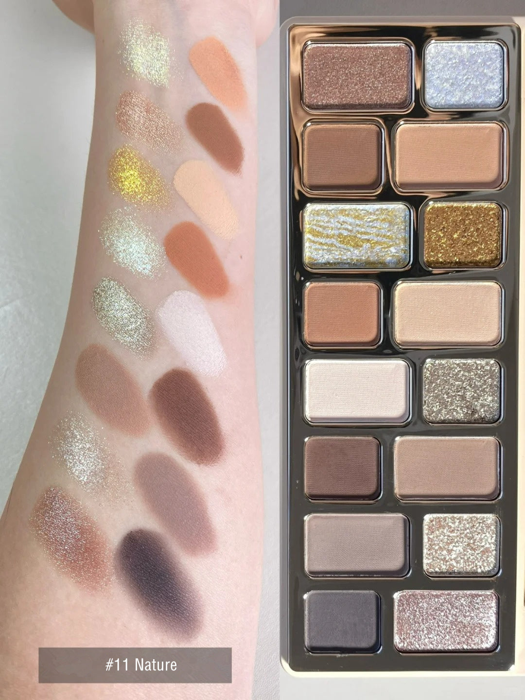 QianYan Runaway Princess 16-Color Eyeshadow Palette T4131