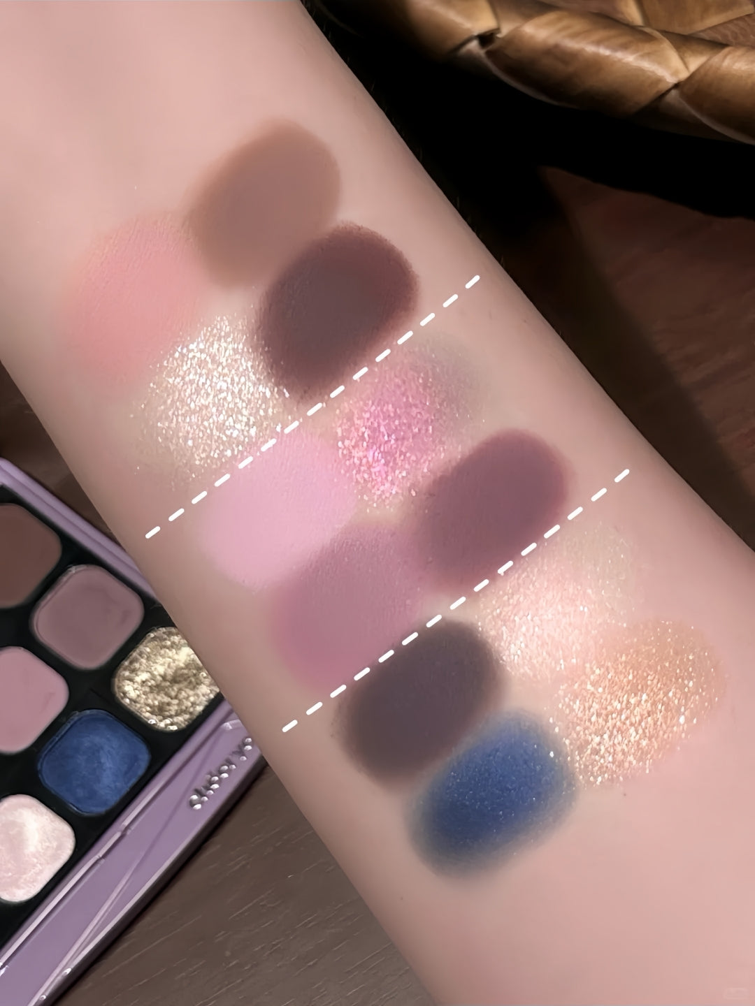 QianYan Intellectual Notes Collection DIY Eyeshadow Palette T5700