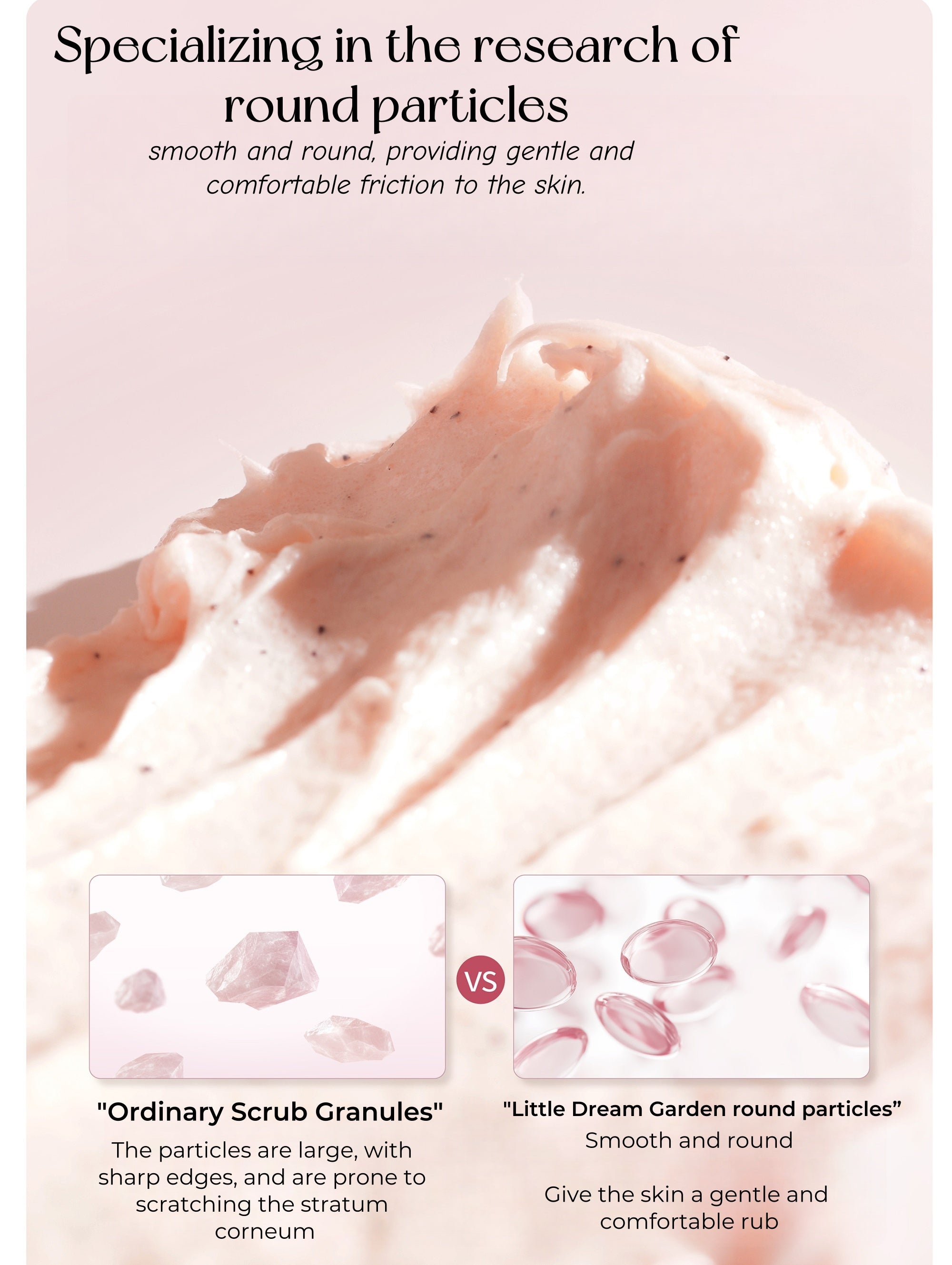 Little Dream Garden Ice-cream Exfoliating Fragrance Body Scrub T4784