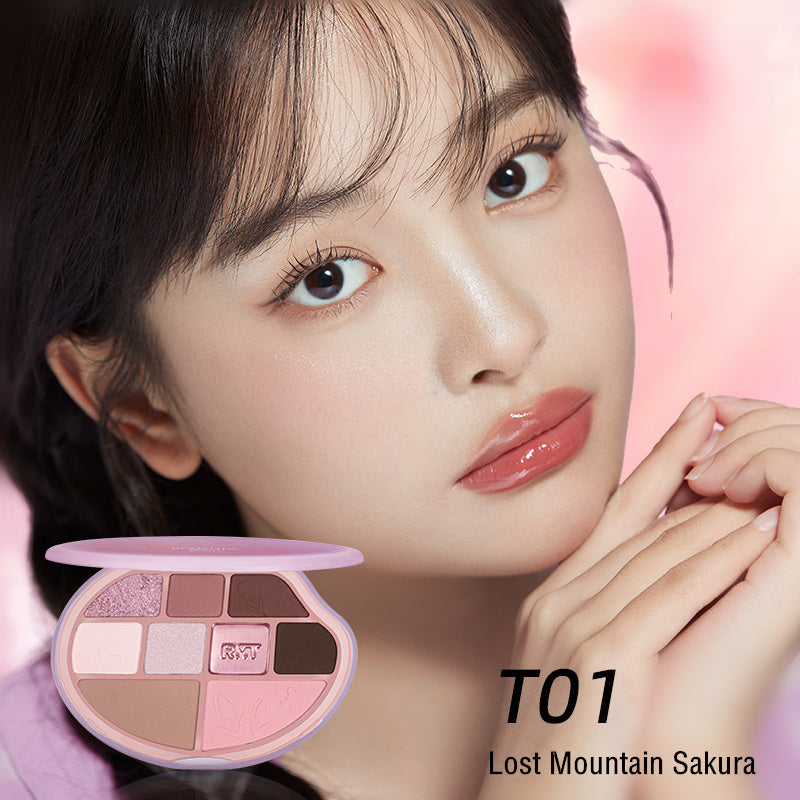 ROMANTIC BEAUTY Flower Spectrum All-In-One Makeup Palette T3828