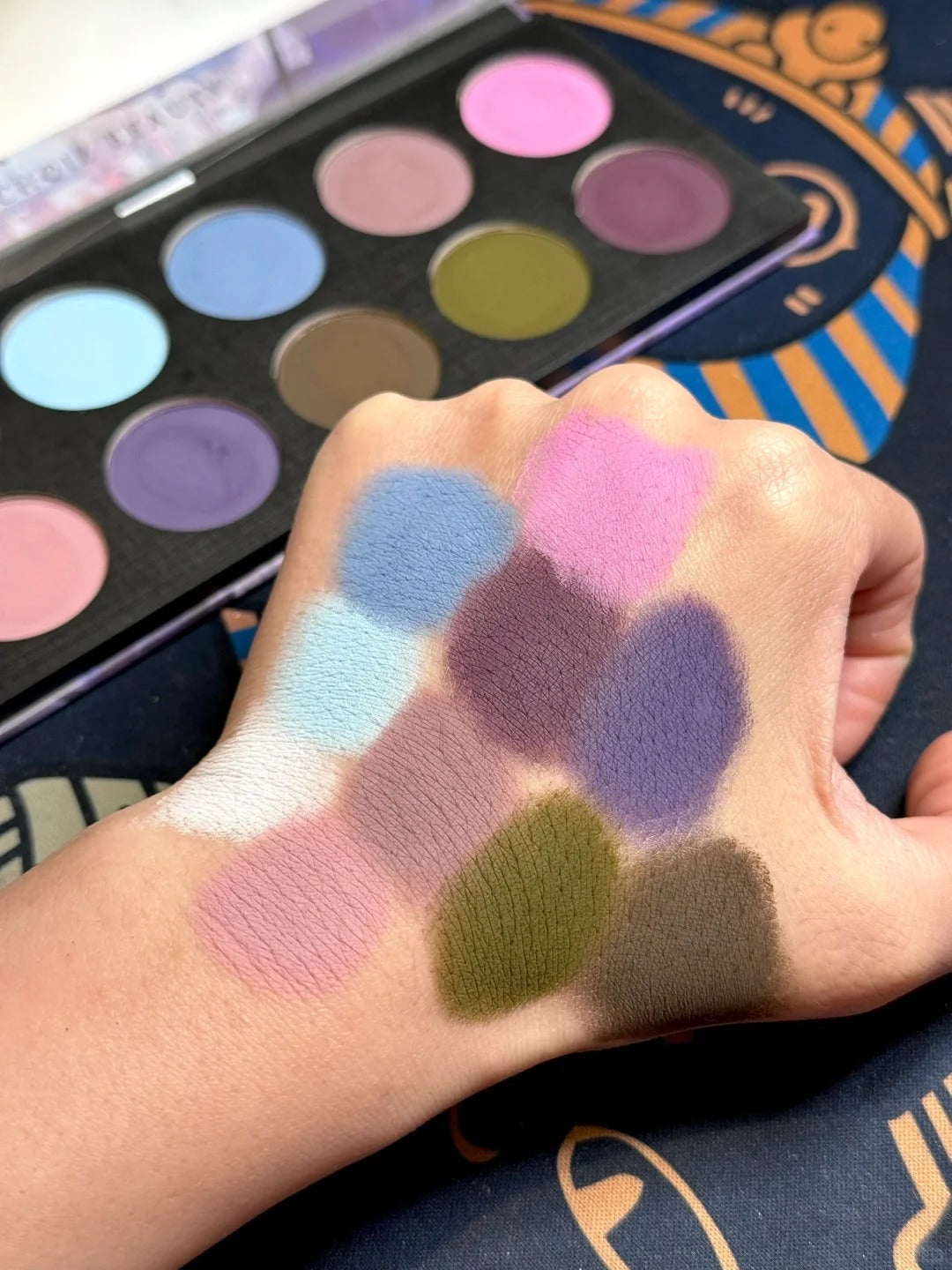 CHOIZ BEAUTY Cold Butterfly 10-Color Matte Eyeshadow Palette T4285