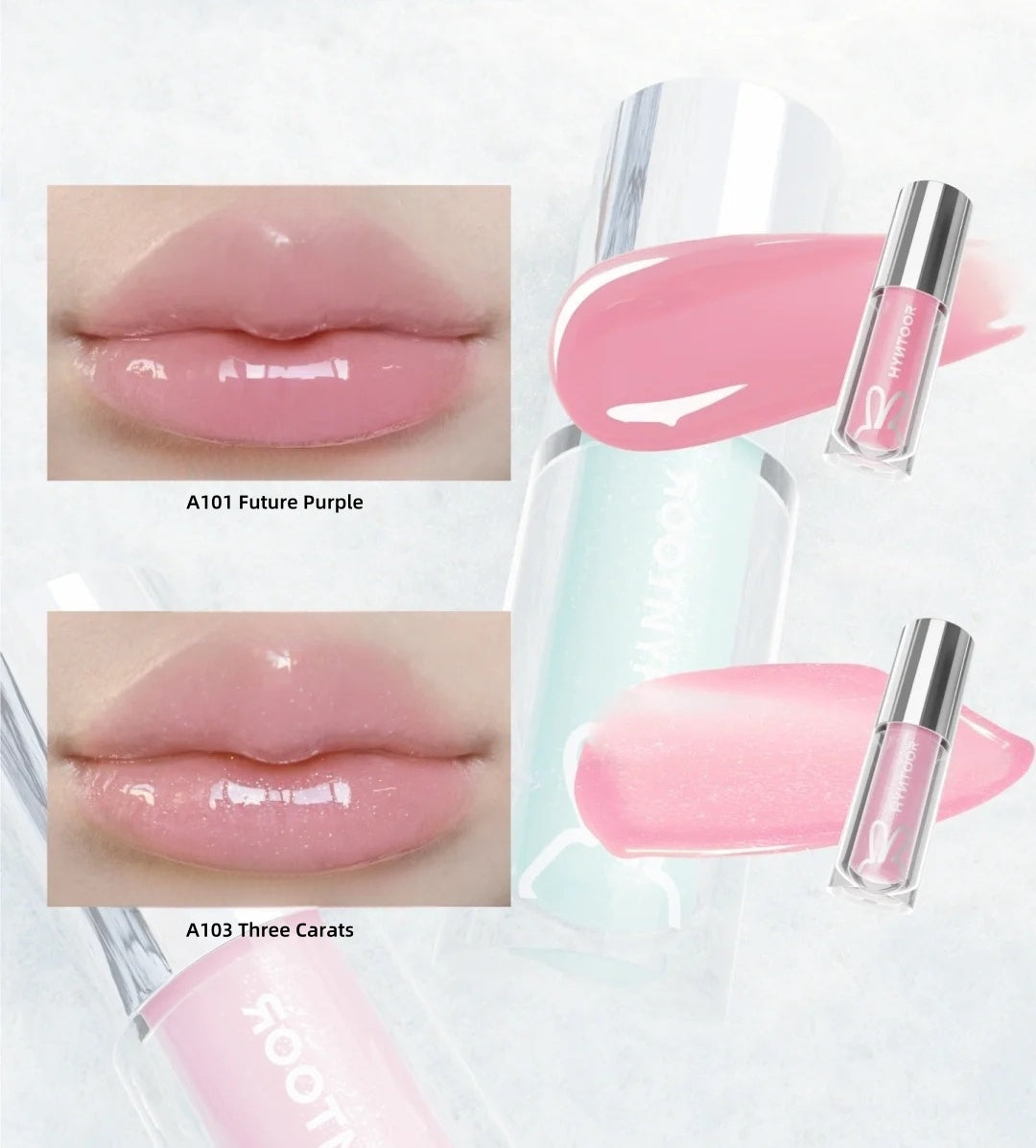 HYNTOOR Future Planet Shimmer Mirror Lip Gloss T4419
