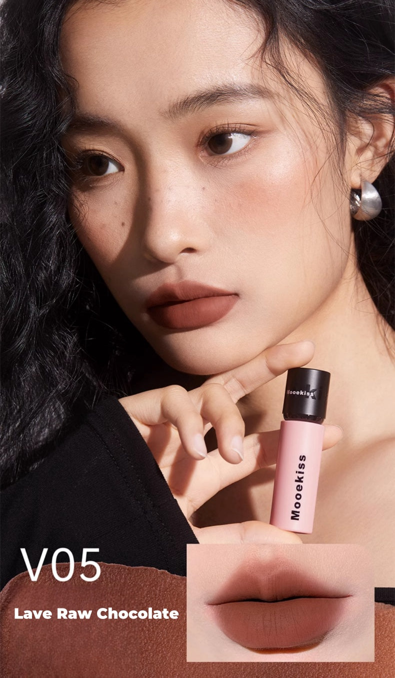 MOOEKISS Long-wear Silky Airy Velvet Matte Lip Mud T4367