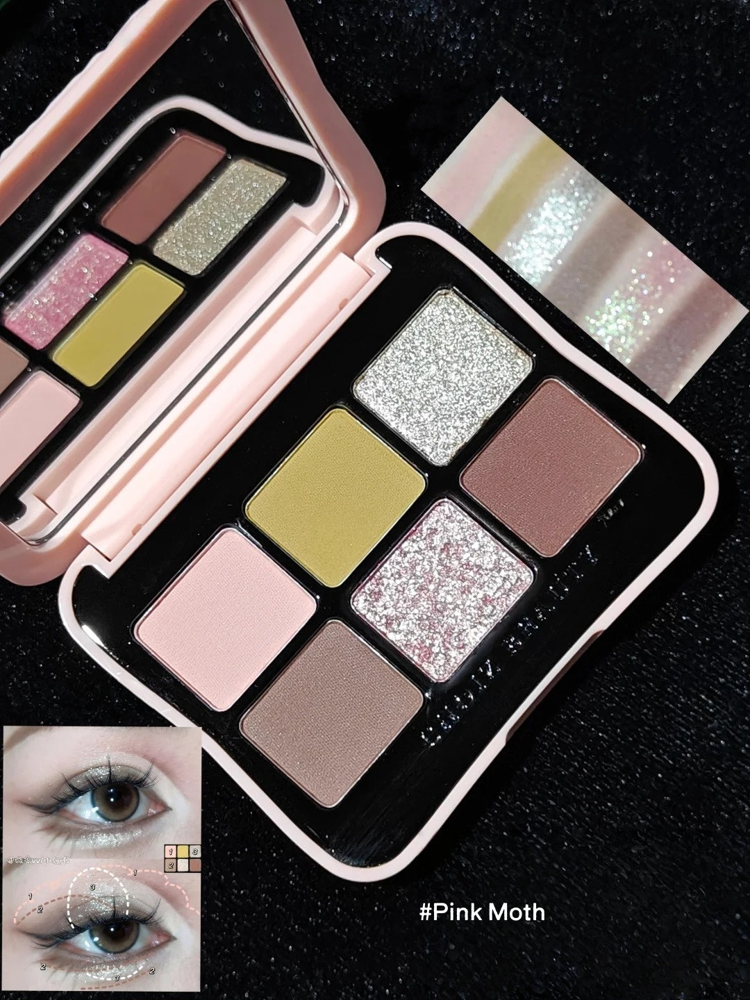 CHOIZ BEAUTY Insect Collection 6-color Eyeshadow Palette T5440