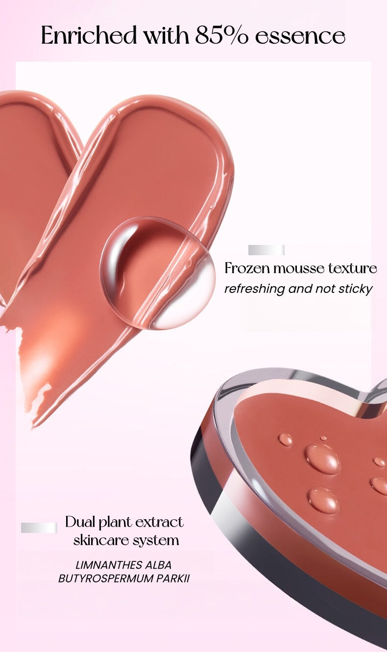 CHIOTURE Moist Glossy Multi-use Makeup Cream for Blusher & Lipstick & Eyeshadow T5465