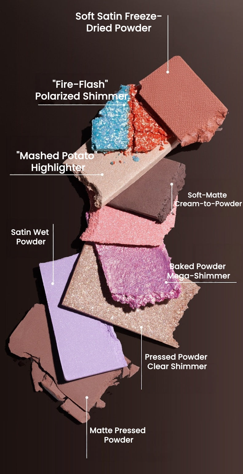 MARIE DALGAR Domino 4-color Eyeshadow Palette T6006