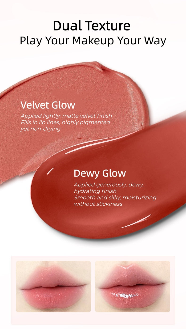 ROMANTIC BEAUTY Matte & Glossy Lip Glaze T5746