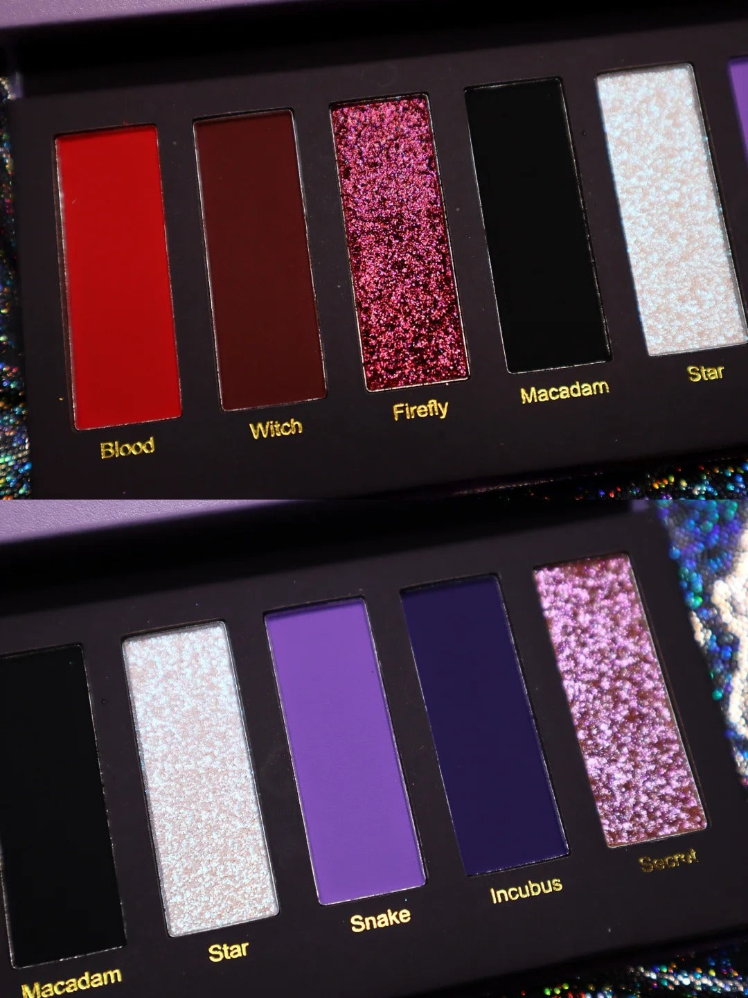 Narimi Fireflies In Dark Night 8-farvet øjenskyggepalette (6.0) T3840