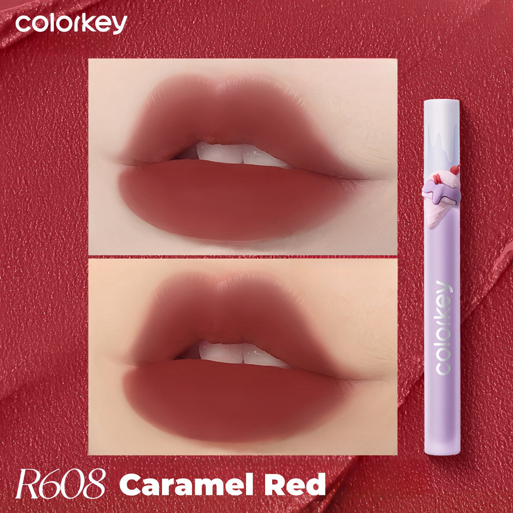COLORKEY Ice Cream Airy Moist Matte & Mirror Lip Glaze T4369
