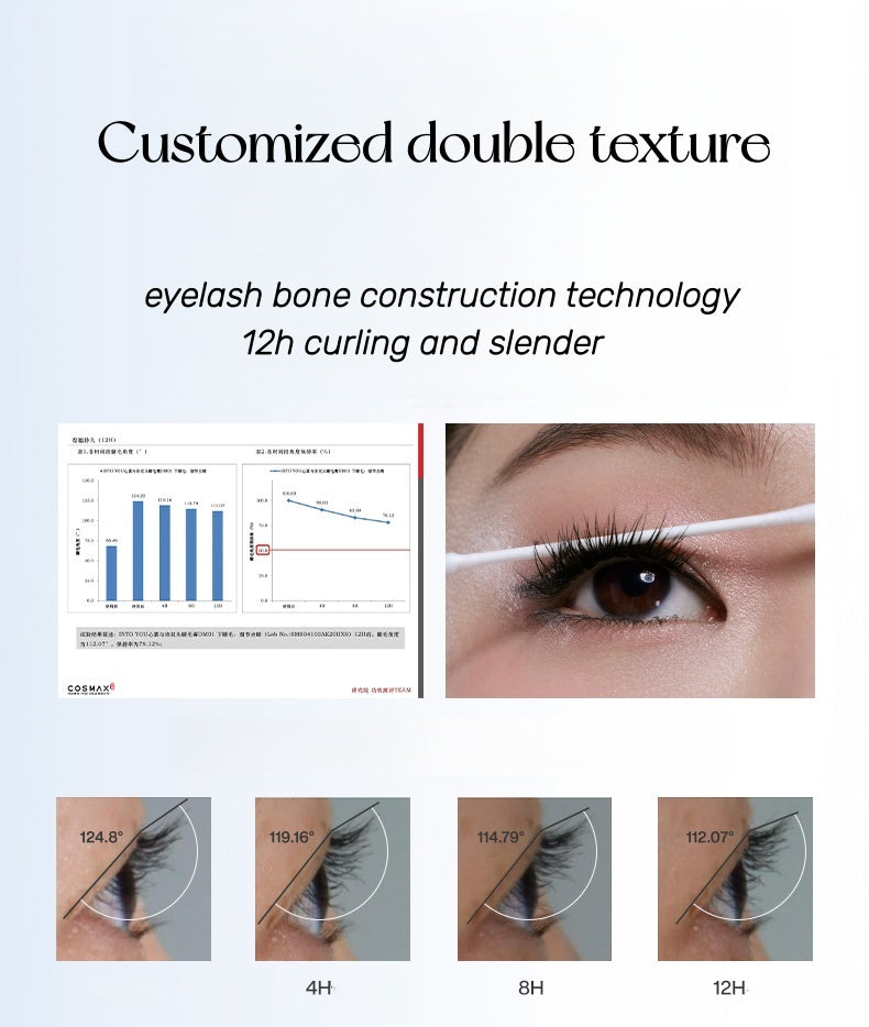 INTO YOU Double-head Waterproof Curling Slender Mascara T5393