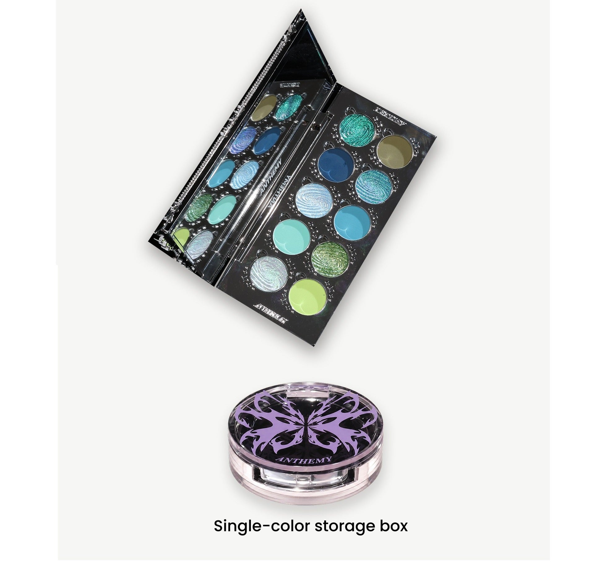 ANTHEWAY Erosion Matrix Collection DIY Eyeshadow Palette T5941