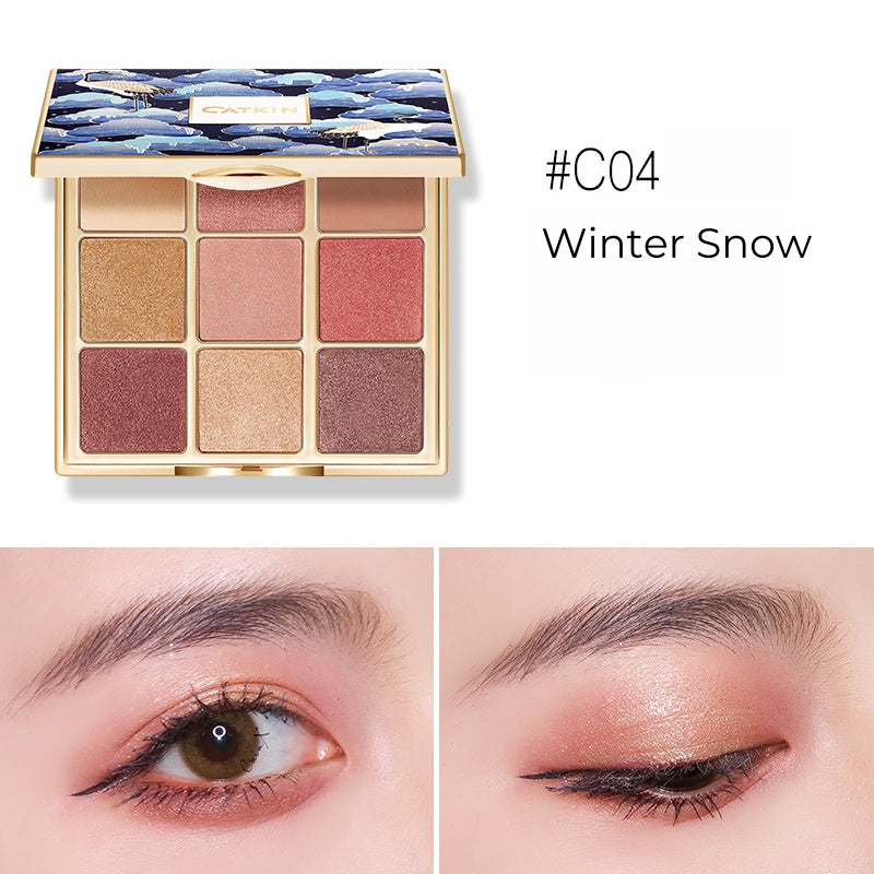 CATKIN Summer Palace Collection 9-color Eyeshadow Palette T5019