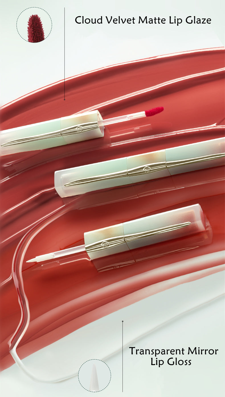 TIMAGE Wave Of Classic Mild Matte Double Ended Lip Glaze T4127