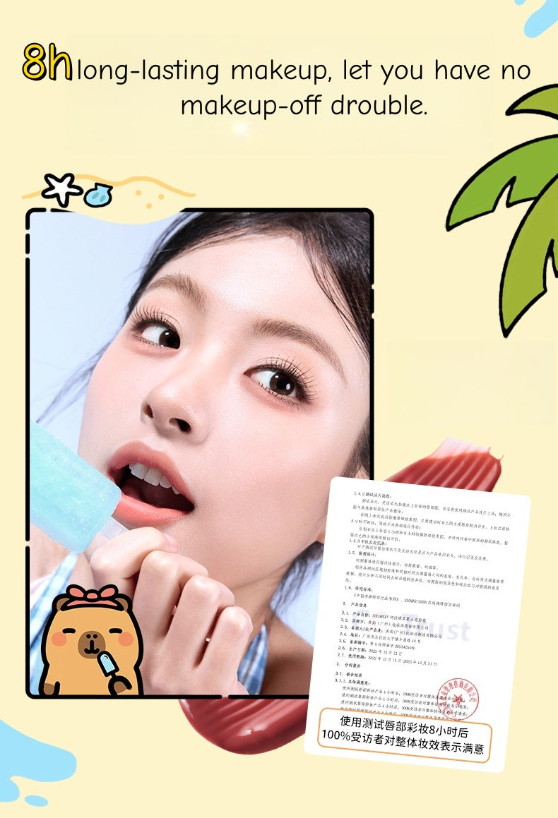 Colorkey X Orange Capybara Long-wear Lip Glaze T4710