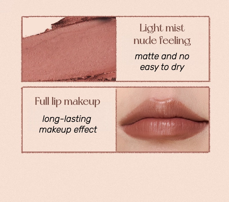 QianYan X DODONAMI Double-head Matte Lipstick Pen T5317