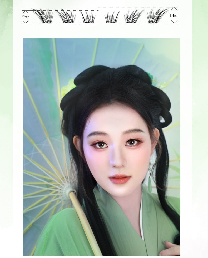 Lishu Fox Type Glue-free Long-wear Natural Flase Eyelashes T4593