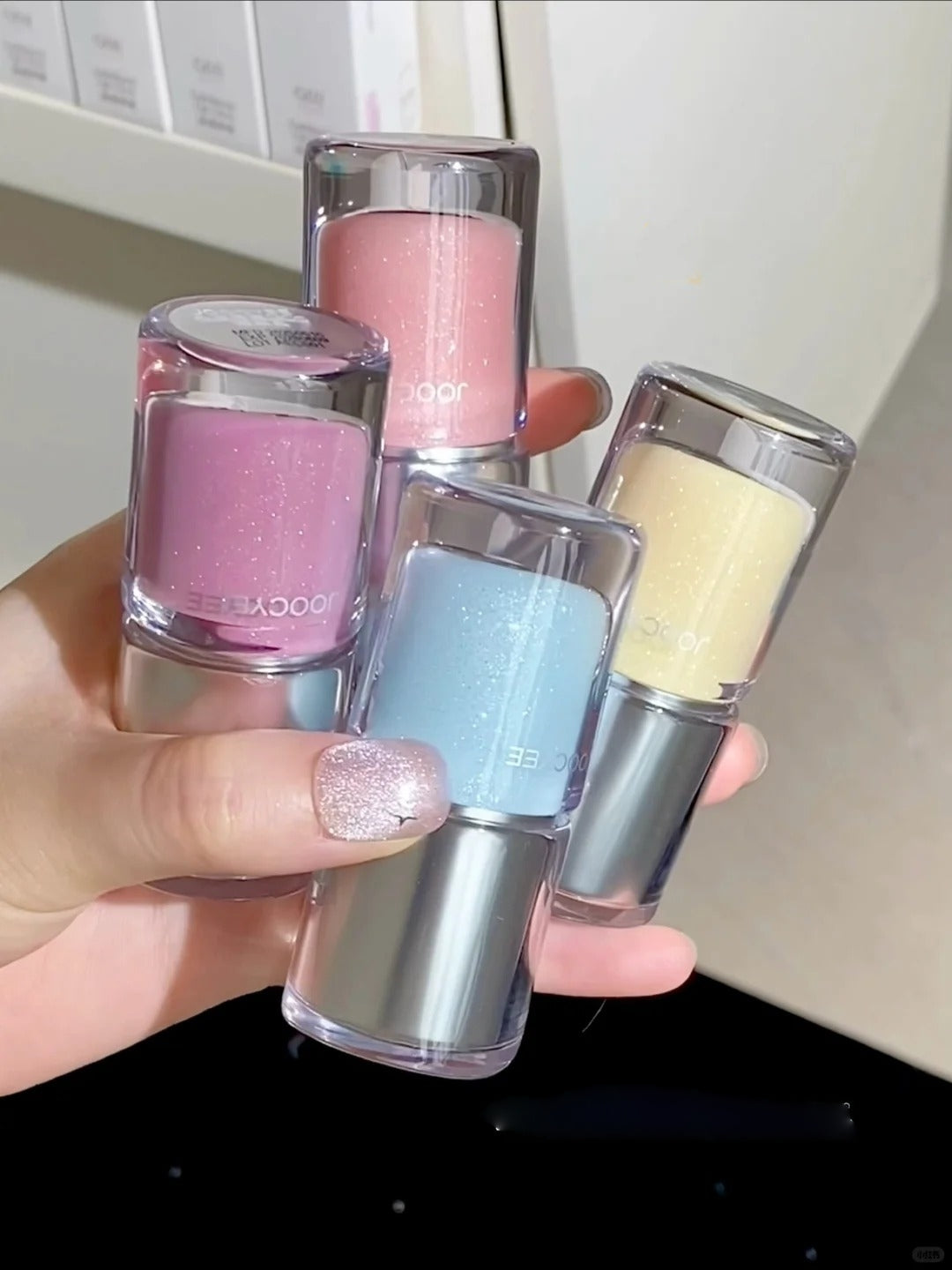 Joocyee Aura Glaze Collection Blusher & Highlighter & Lip Gloss T4916