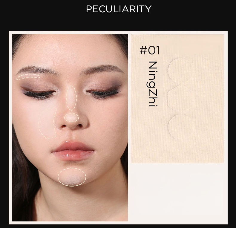 ODDITY Facial 3D Brightening Matte Highlighter Powder T5315