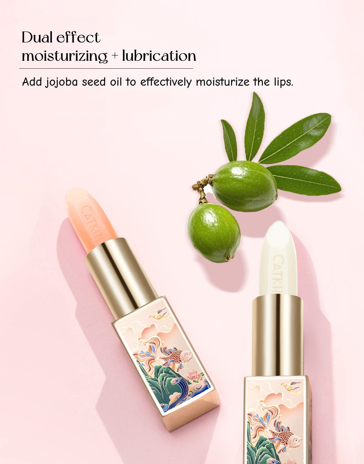 CATKIN Glossy Moisturize Color Change Lip Balm & Lipstick T5028